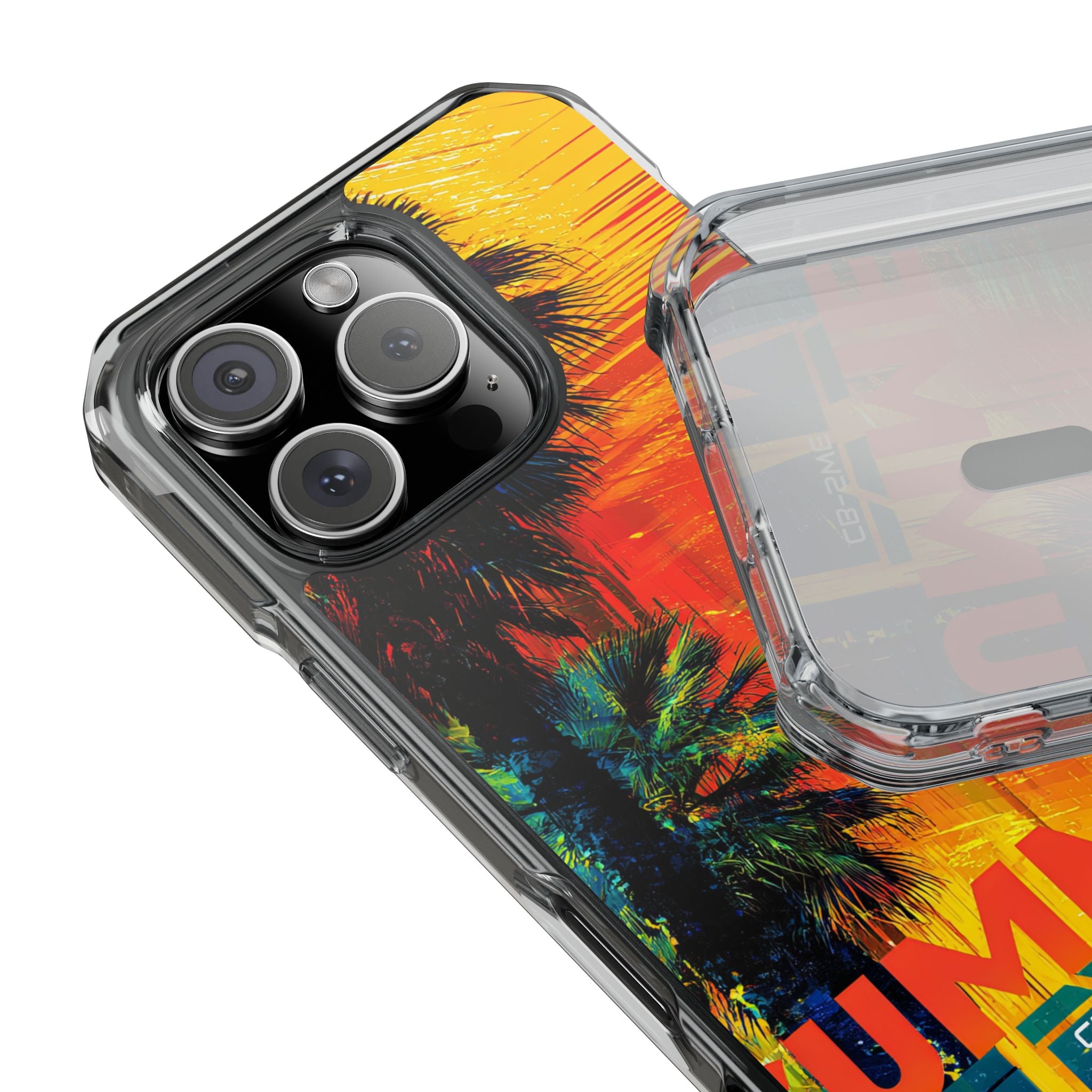 Summer Sunset Palms iPhone Case - Impact