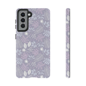 Purple Mona Leaf - Protective Phone Case