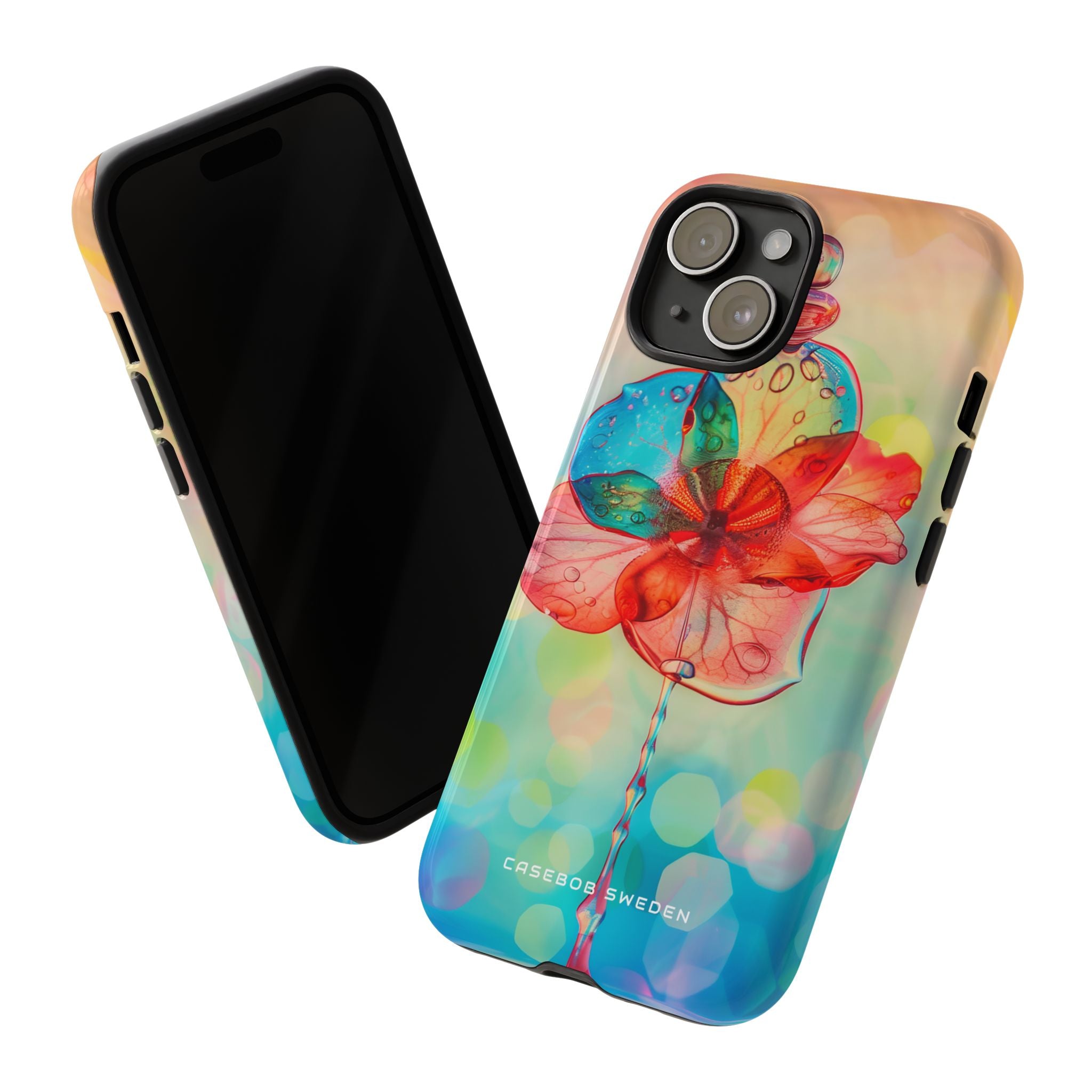 Ethereal Glass Flower iPhone 15 - Tough Phone Case