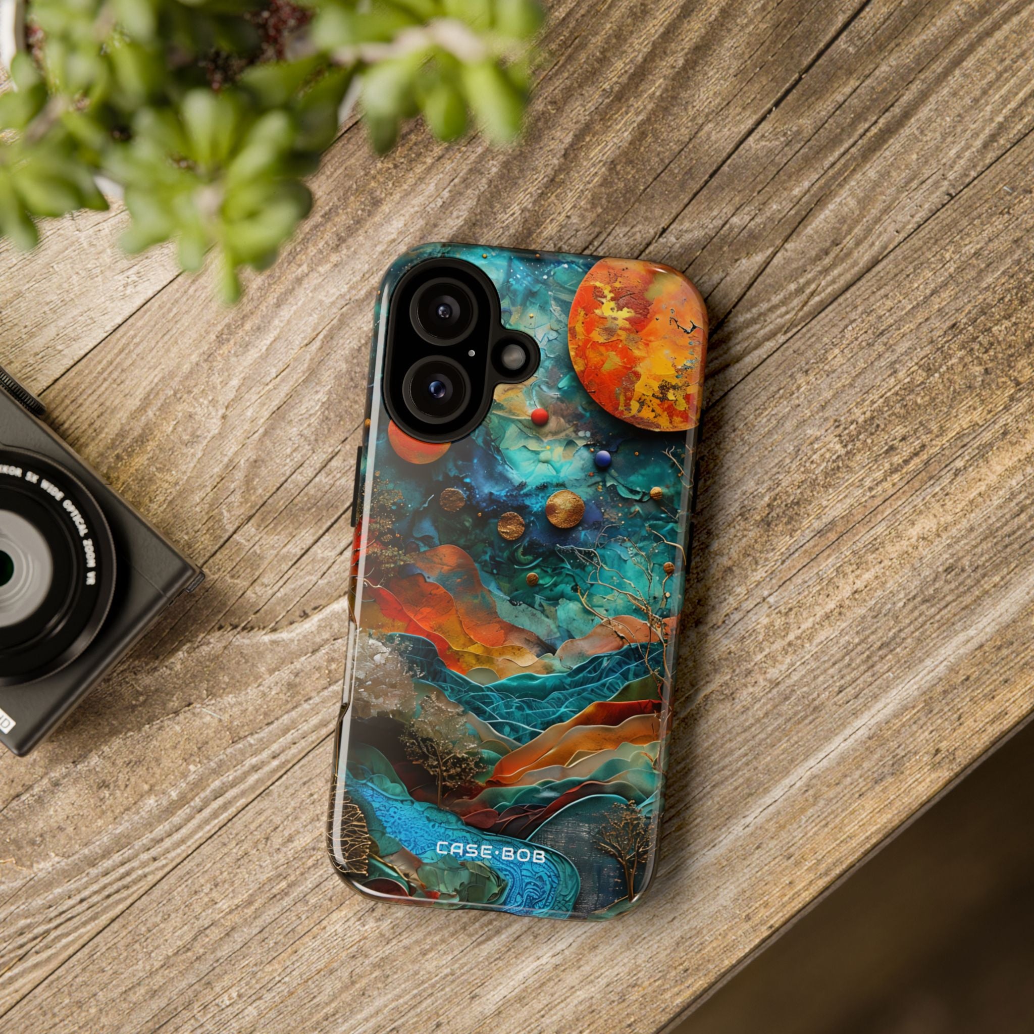 Celestial Ember iPhone 16 Plus Case - Tough