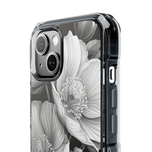 Botanical Elegance - Phone Case for iPhone (Clear Impact - Magnetic)