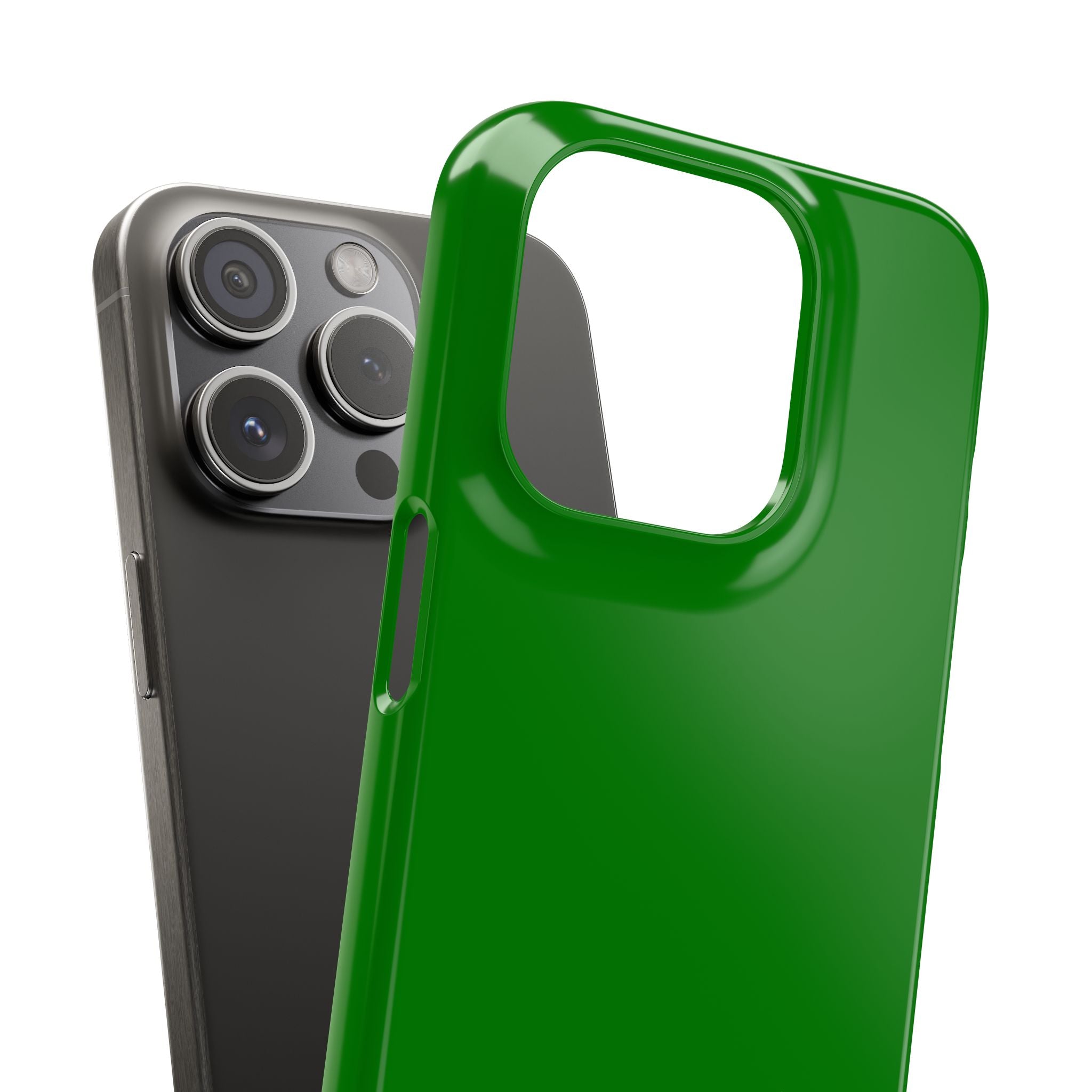 Green iPhone 15 - Slim Phone Case