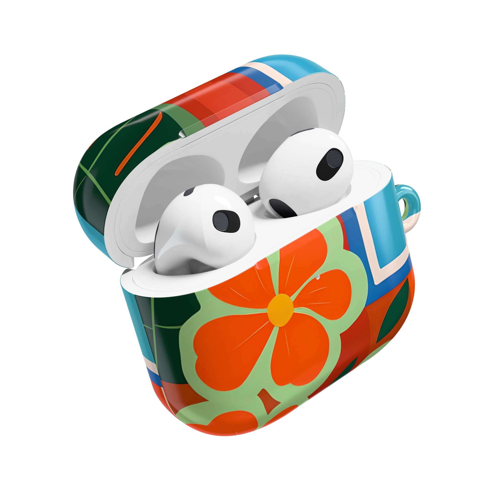 Orange Blossom Mosaic - AirPods Case