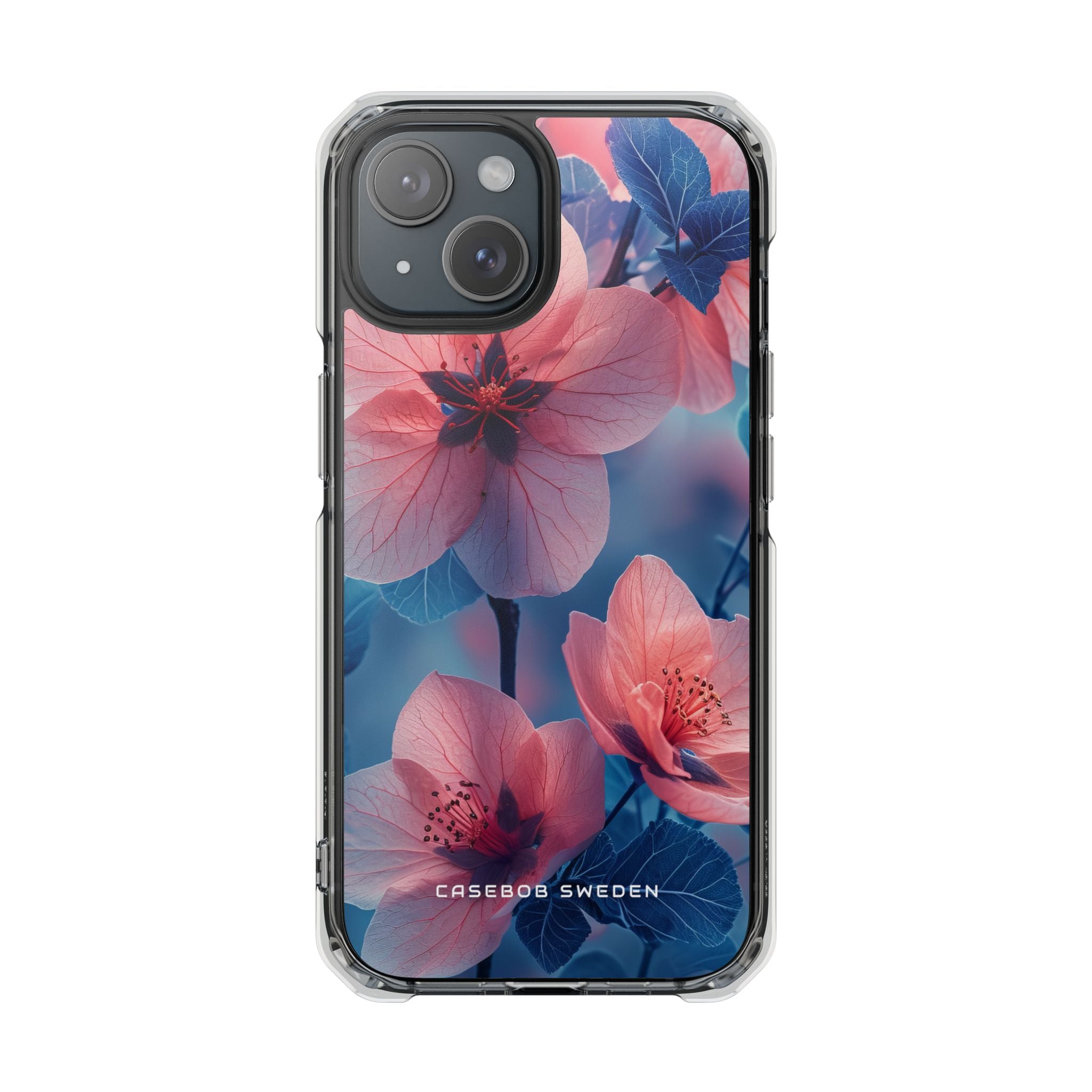 Ethereal Floral Harmony iPhone 15 - Clear Impact Phone Case