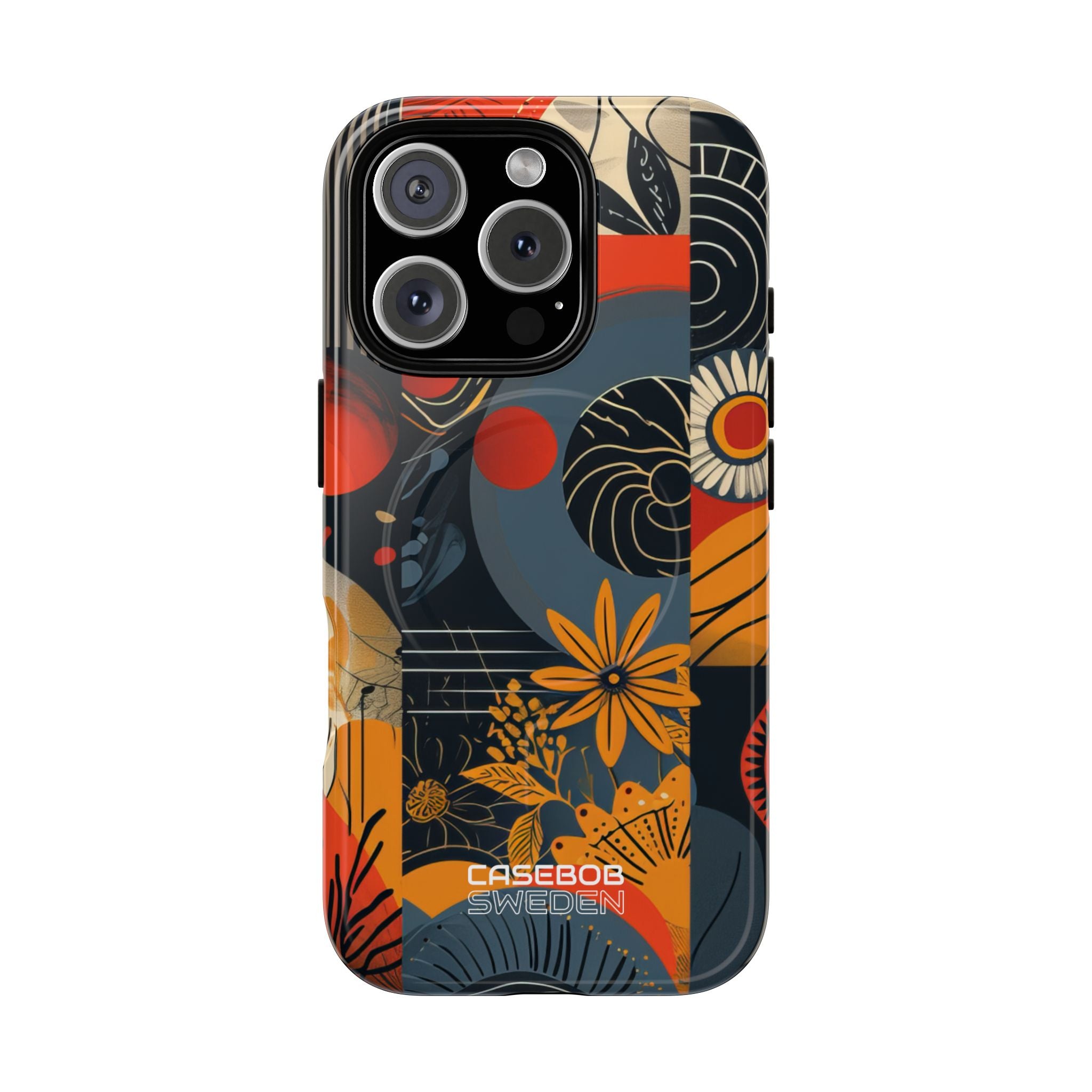 Fire Bloom Flow iPhone 16 - Tough+