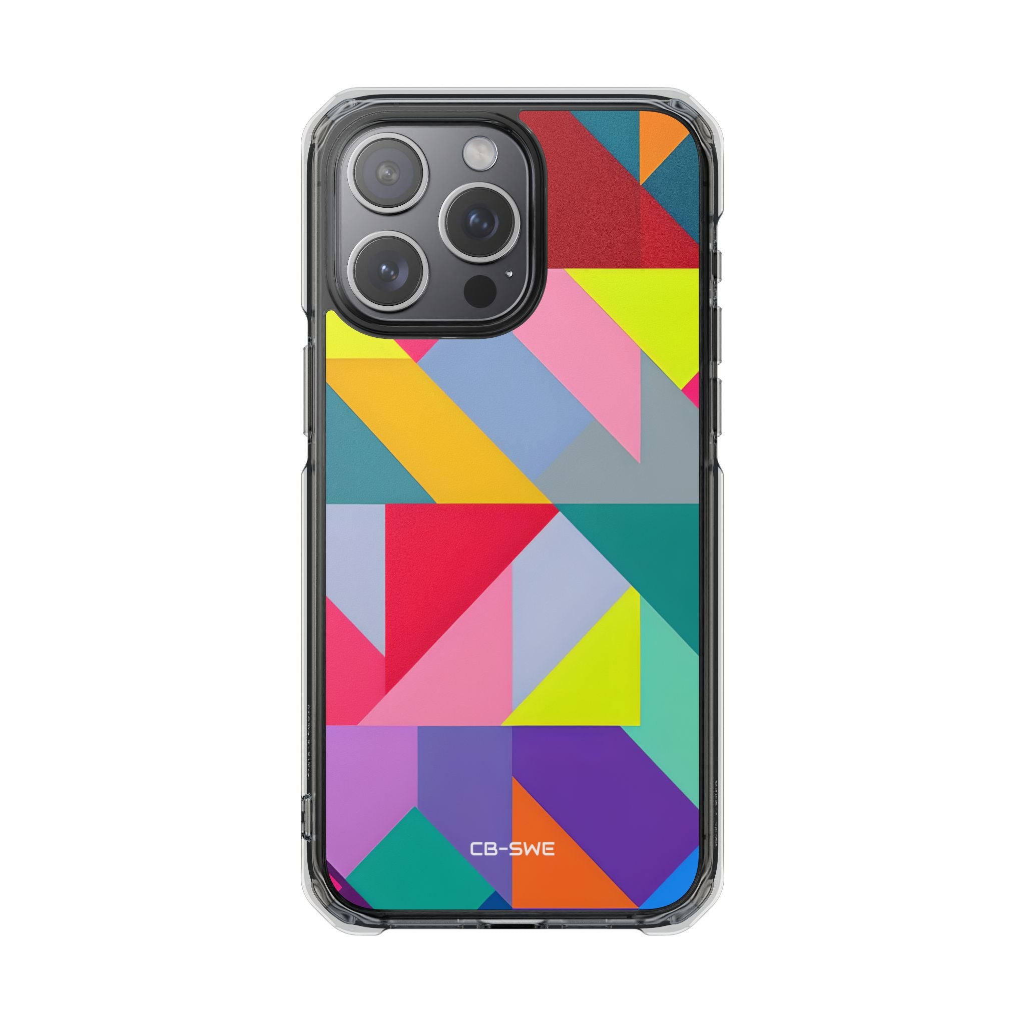 Dynamic Geometric Energy iPhone Case - Impact