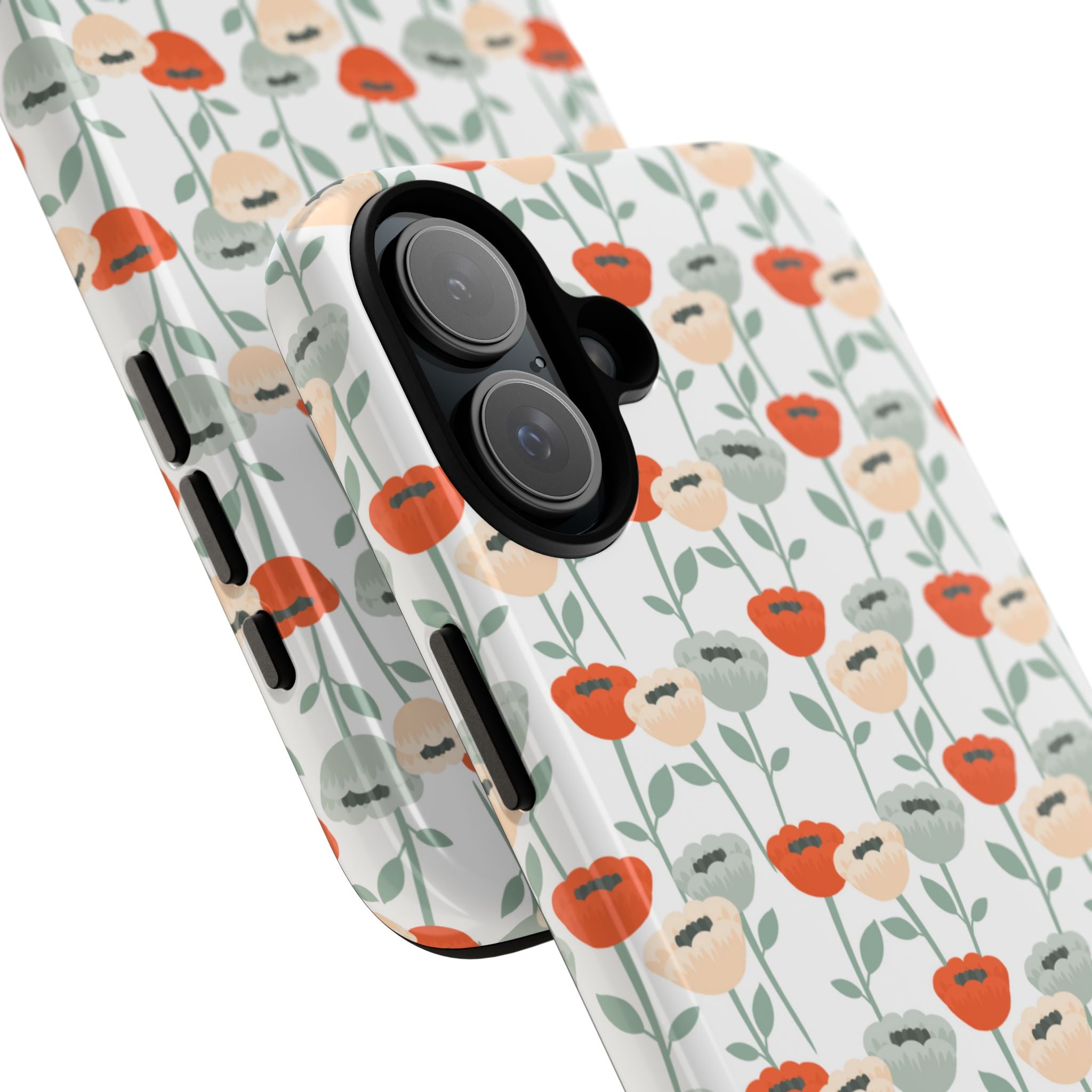 Minimalist Floral Elegance - iPhone Case