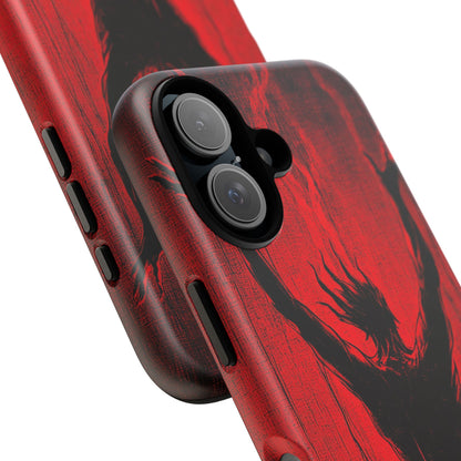 Crimson Despair iPhone 16 - Tough Phone Case