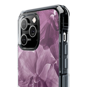 Radiant Orchid Design | Handyhülle für iPhone (Clear Impact Case – magnetisch) 