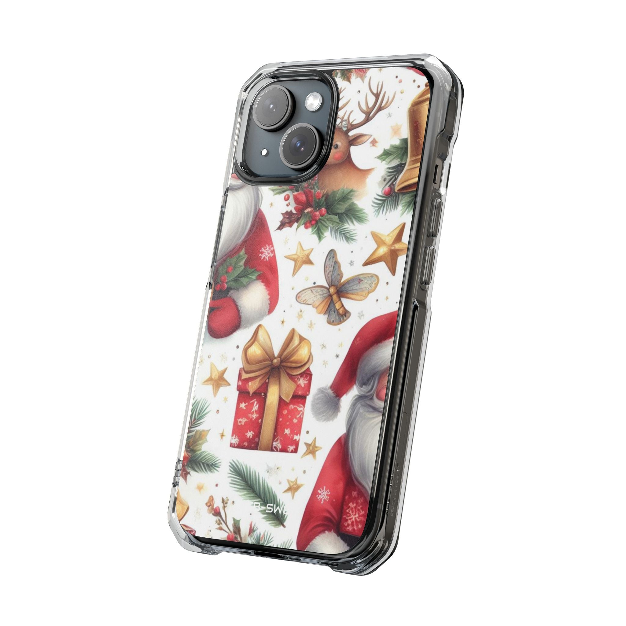 Joyful Santa Delivers iPhone Case - Impact