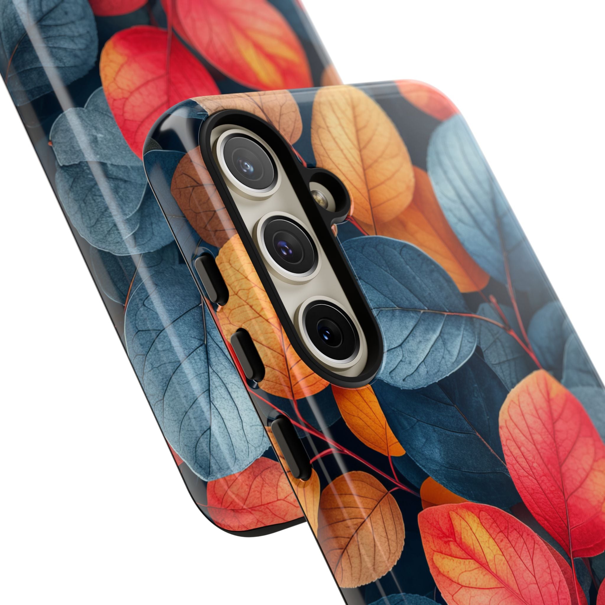 Vibrant Nature Leaves - Tough Samsung S24 Phone Case