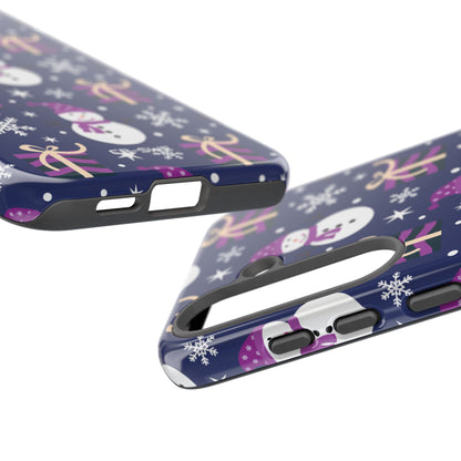 Snowmen Gift Giving - Samsung Case