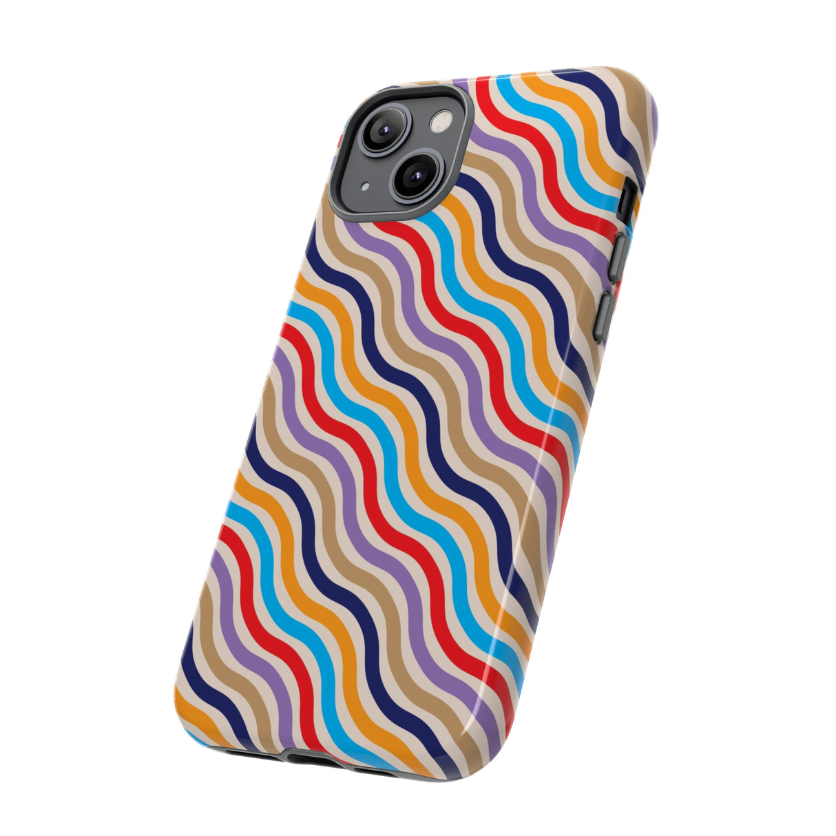 Thin wave Line - Protective Phone Case