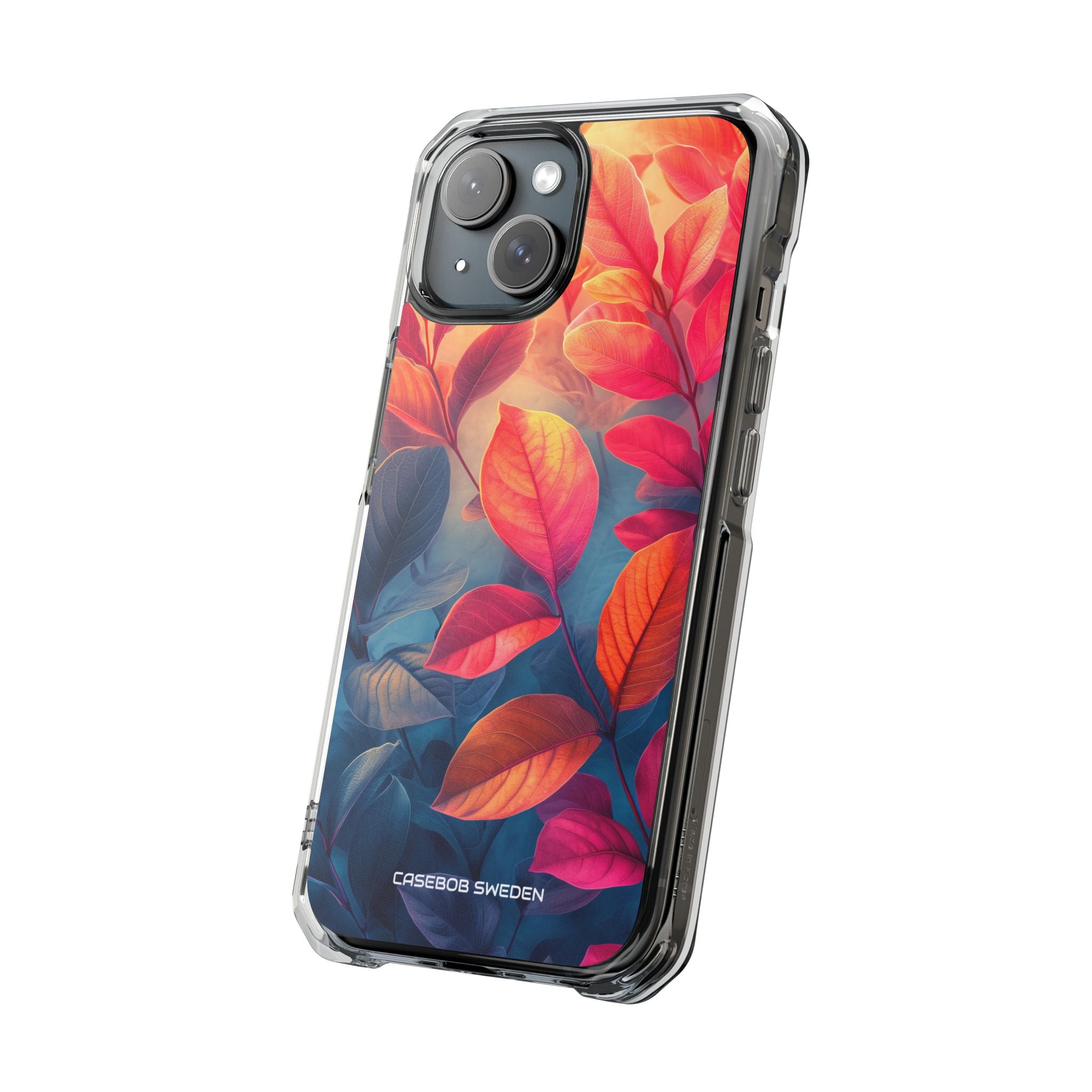 Red Blue Nature - Clear Impact iPhone 15 Phone Case