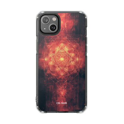 Flames Embrace Sky iPhone Case - Impact
