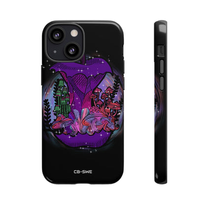 Mystical Purple Apple - iPhone Case