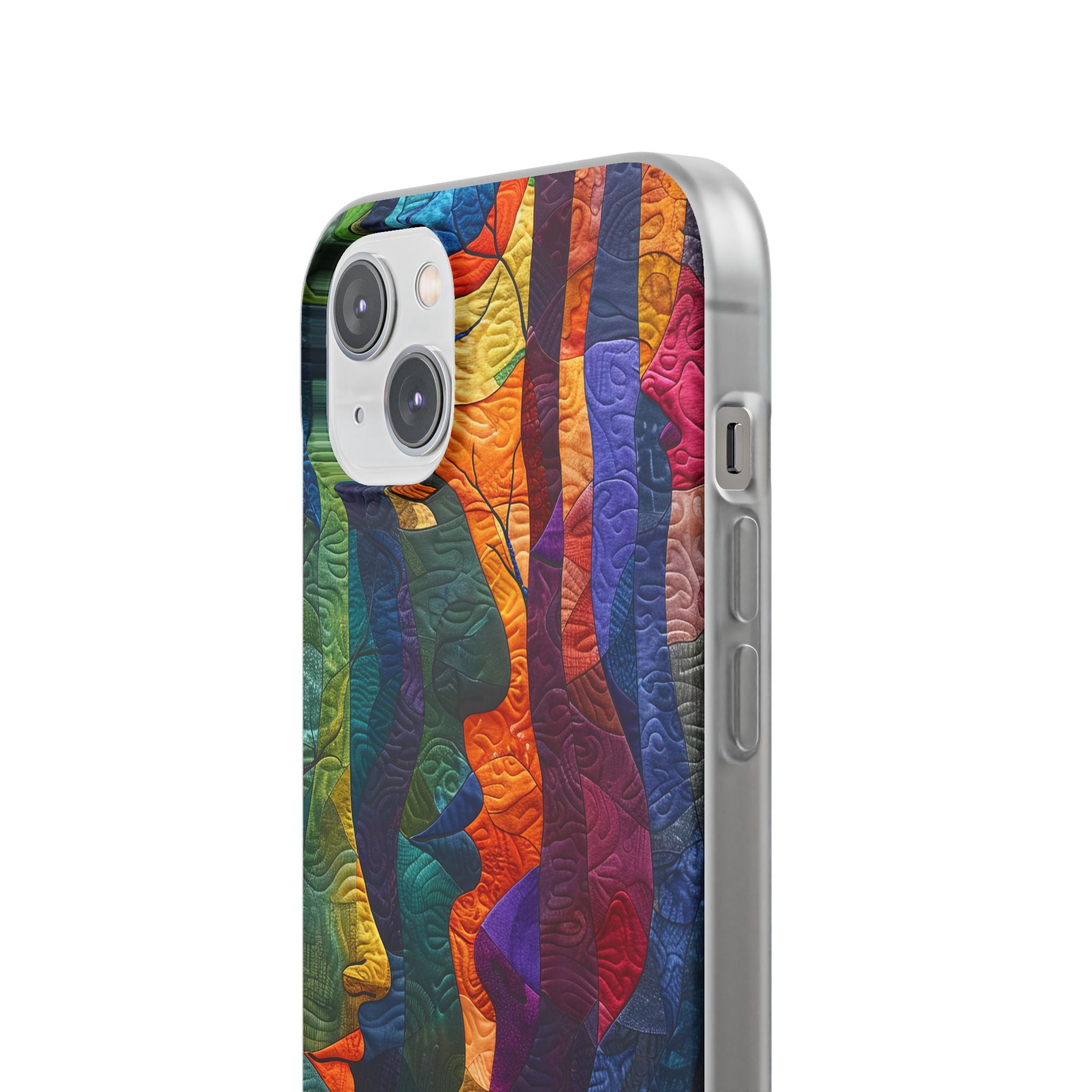 Harmonized Faces and Nature Fusion iPhone 14 - Flexi Phone Case