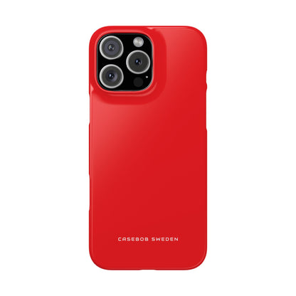 Red iPhone 16 - Slim Phone Case