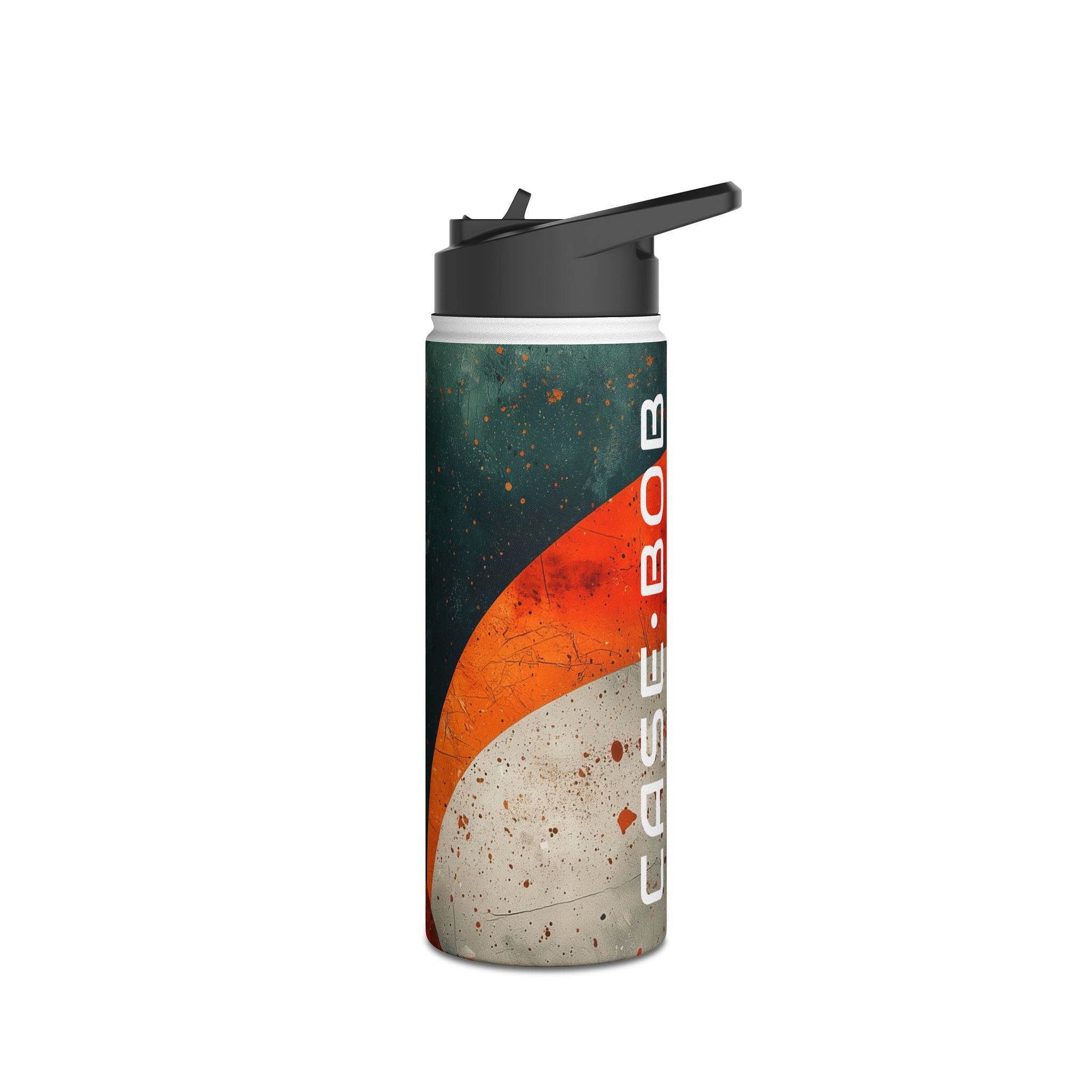 Sweeping Ember Bands - Stainless Steel Water Bottle