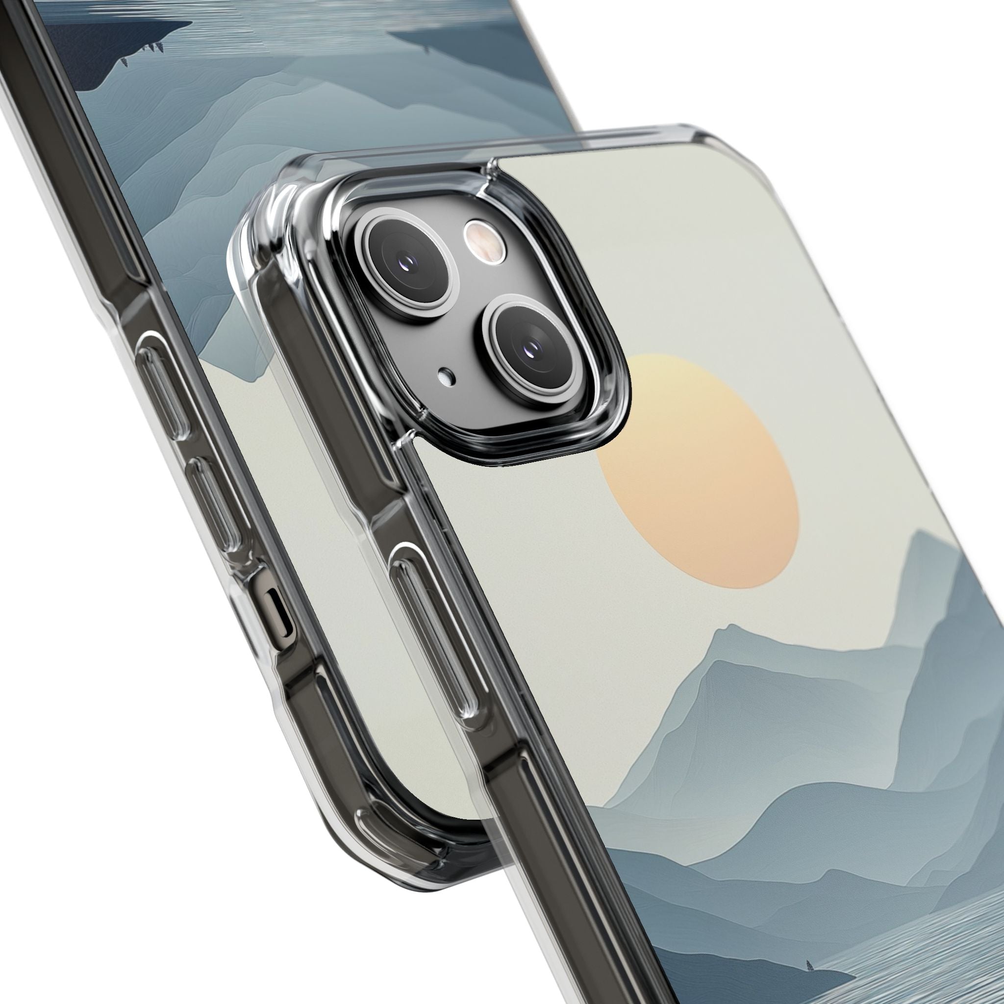 Gentle Waves Reflect iPhone Case - Impact
