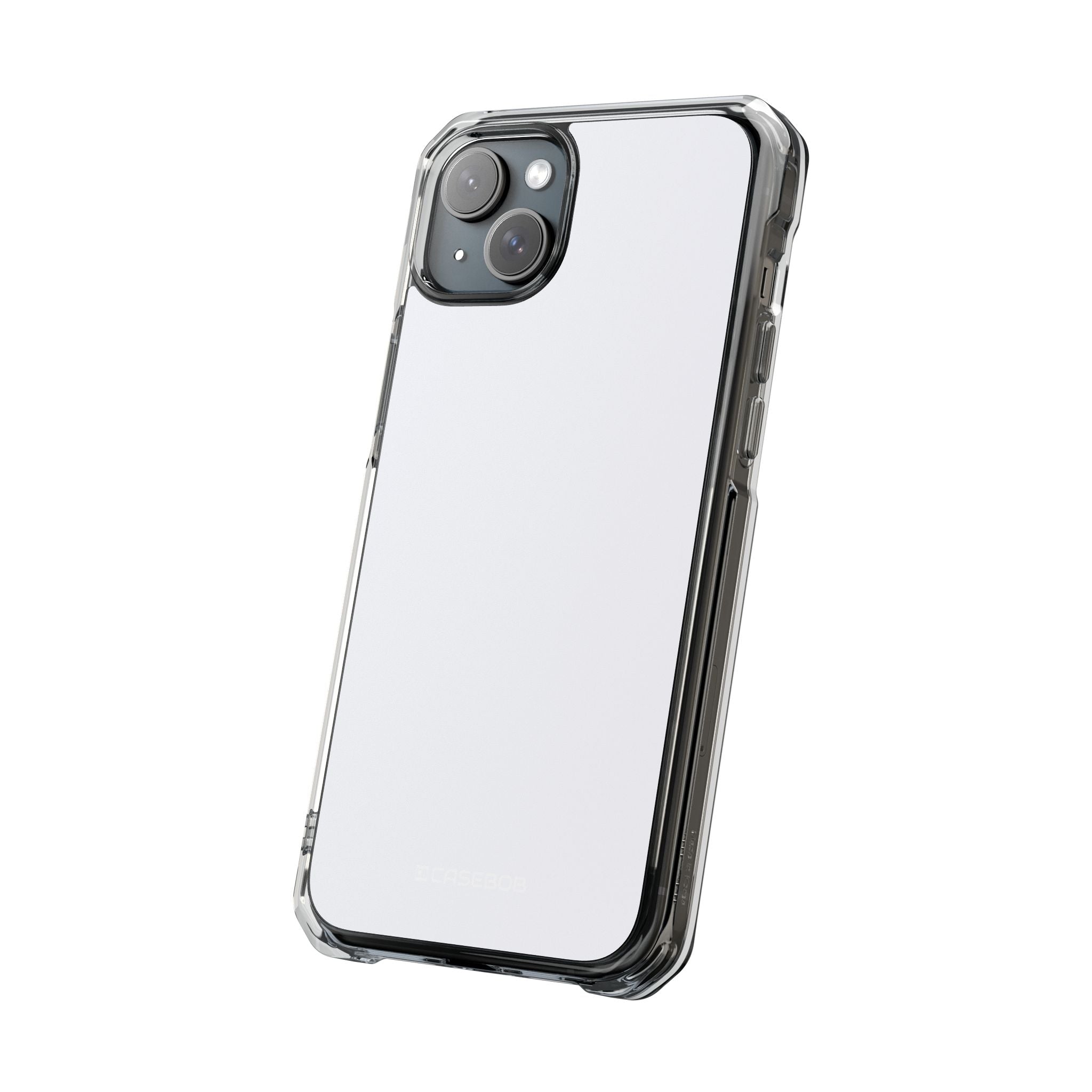 Ghost White - Clear Impact Case for iPhone