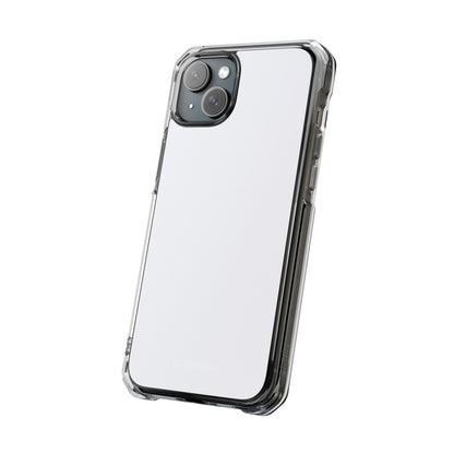 Ghost White - Clear Impact Case for iPhone