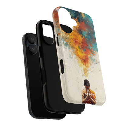 Meditative Glow iPhone 16 Case - Tough+