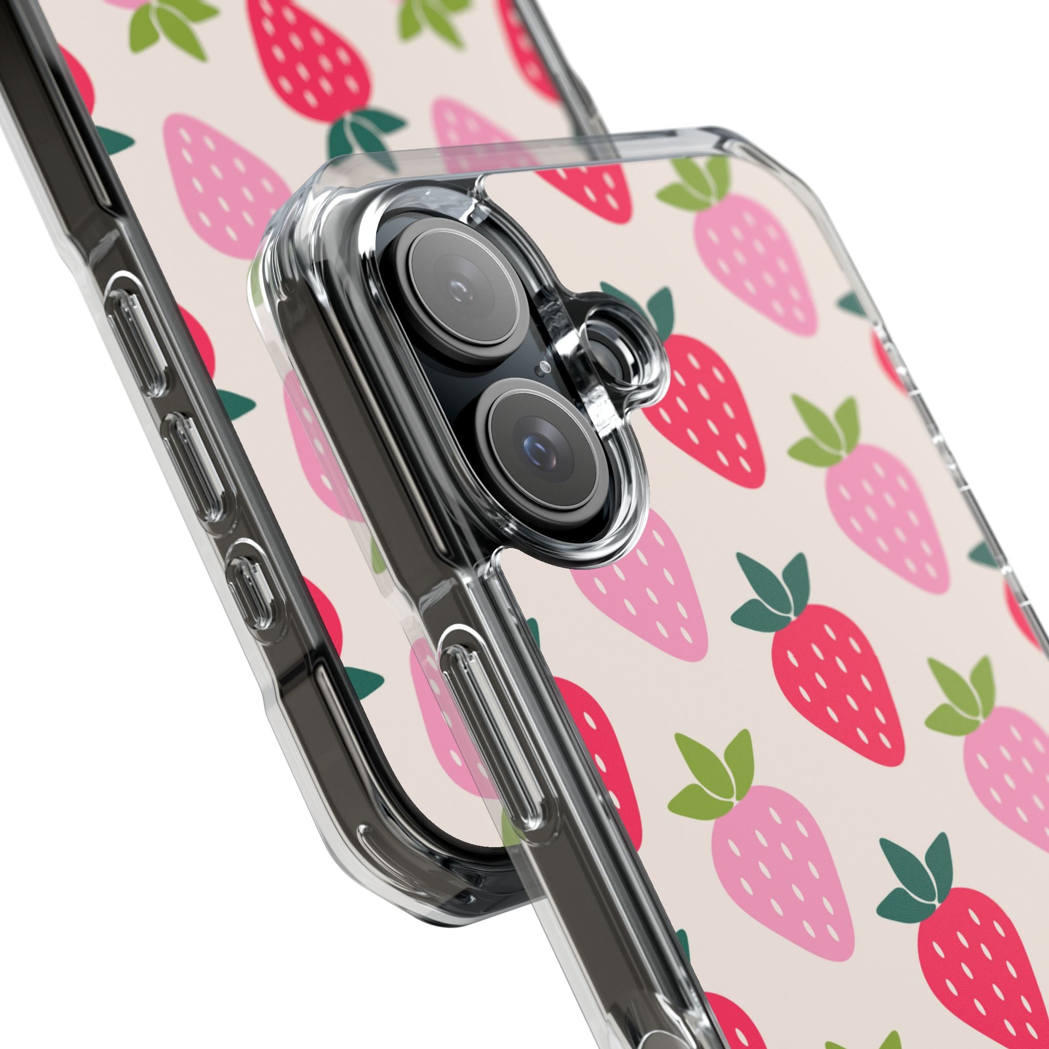 Vibrant Strawberry Rhythm iPhone Case - Impact