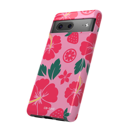 Tropical Hibiscus Harmony - Google Pixel Case
