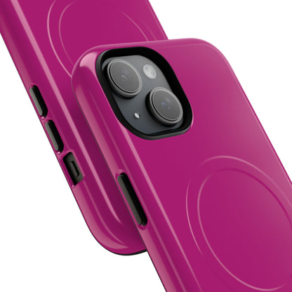 Medium Violet Red iPhone 15  Tough+ Phone Case