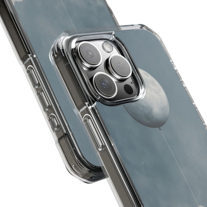 Moon Cradled Softly iPhone Case - Impact