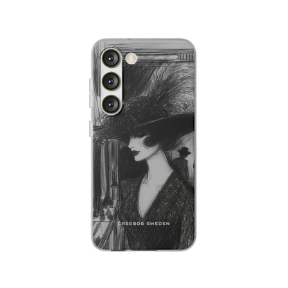 Timeless Elegance in Monochrome Samsung S23 - Flexi Phone Case