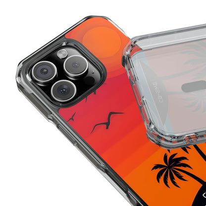 Summer Sunset Silhouettes iPhone Case - Impact