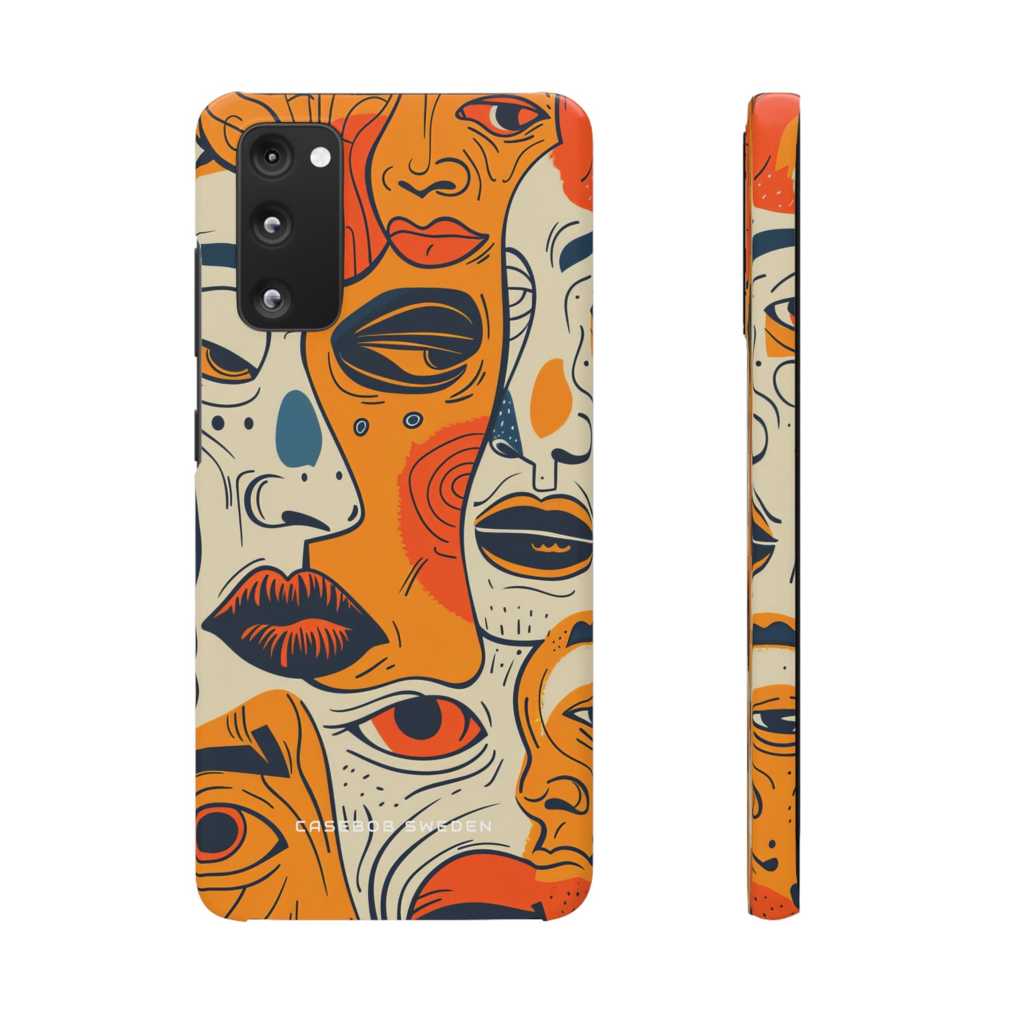 Gradient Face Mosaic Samsung S20 - Slim Phone Case