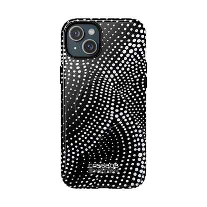 Waves of Dots iPhone 15 - Tough+