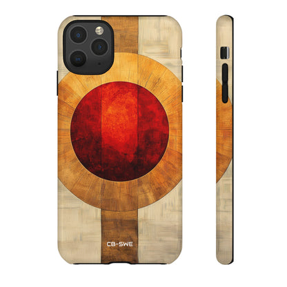 Warm Circles Embrace - iPhone Case
