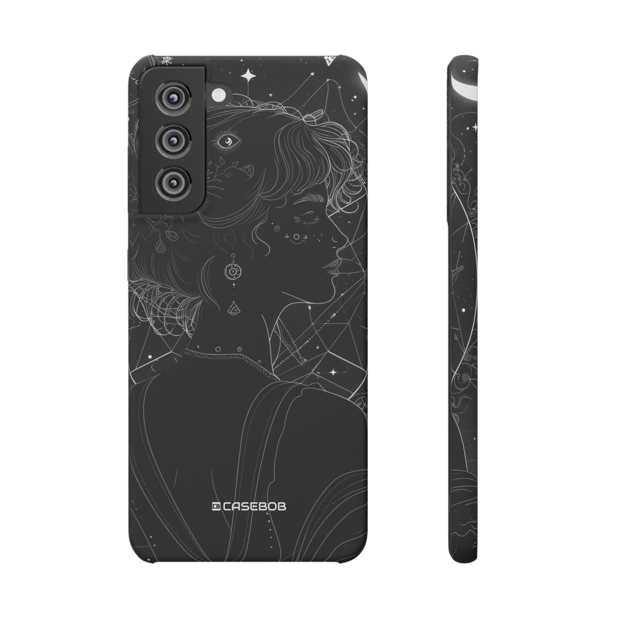 Mystic Starlit Serenity | Slim Phone Case for Samsung