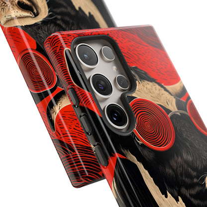 Hypnotic Cow Samsung S24 Ultra Case - Tough