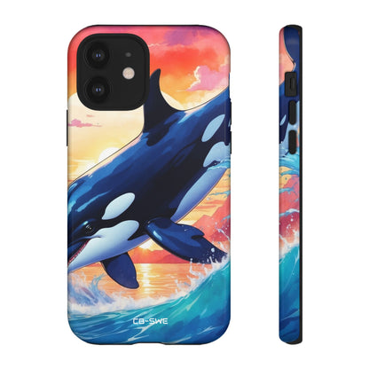 Orca Leaps Joyfully - iPhone Case