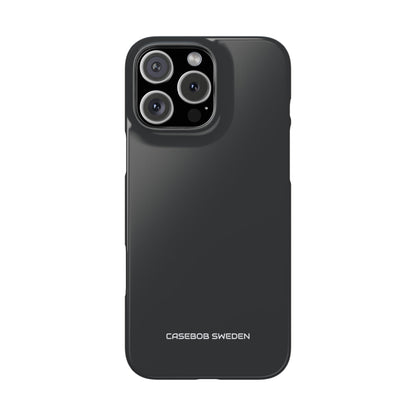 Graphite Black - Slim iPhone 16 Phone Case