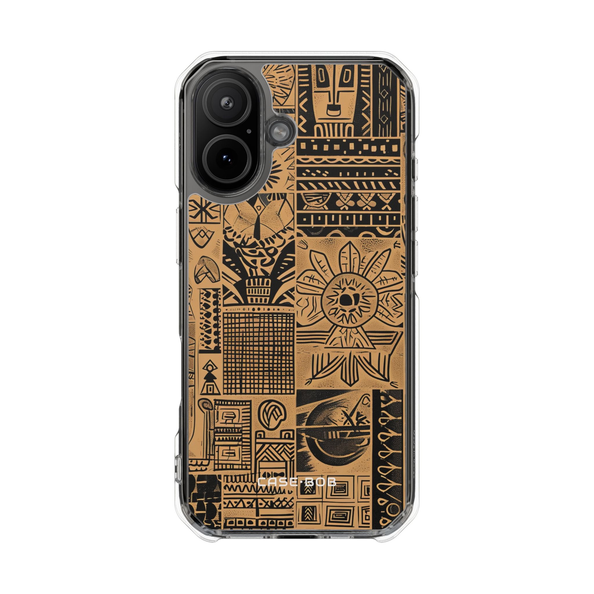 Tribal Grid iPhone 17 Case - Impact