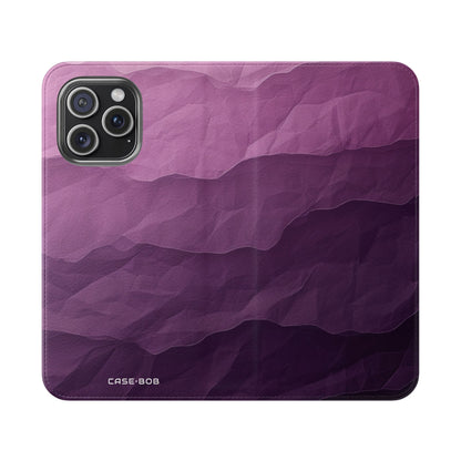 Lavender Waves - iPhone 15 Pro Max Case - Wallet