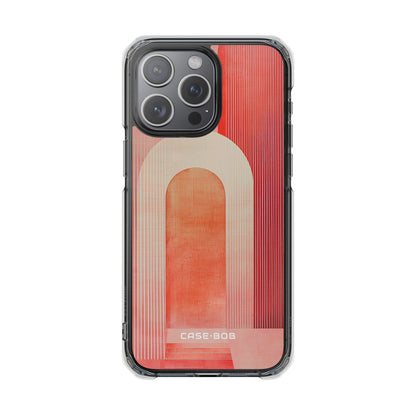 Crimson Arches iPhone 15 Pro Max Case - Impact