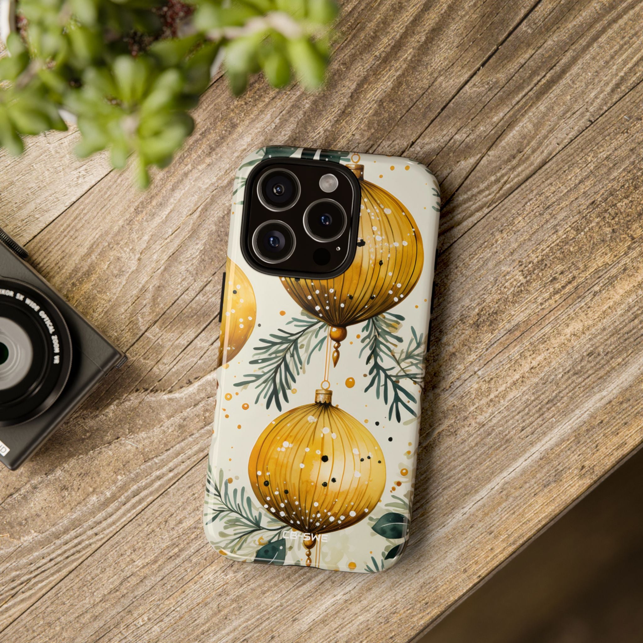 Golden Ornaments Shine - iPhone Case