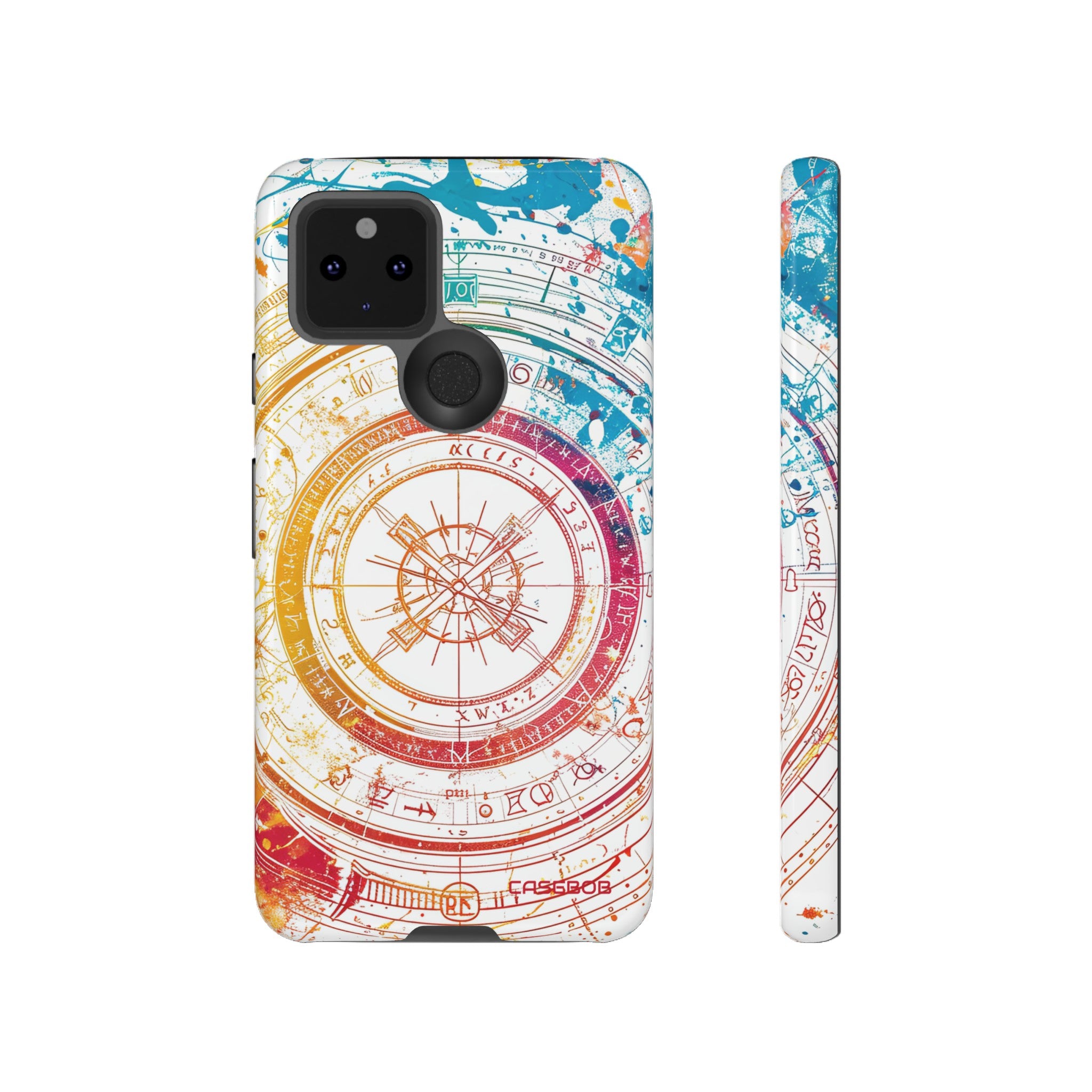 Astrological Wheel Wonders - Protective Phone Case