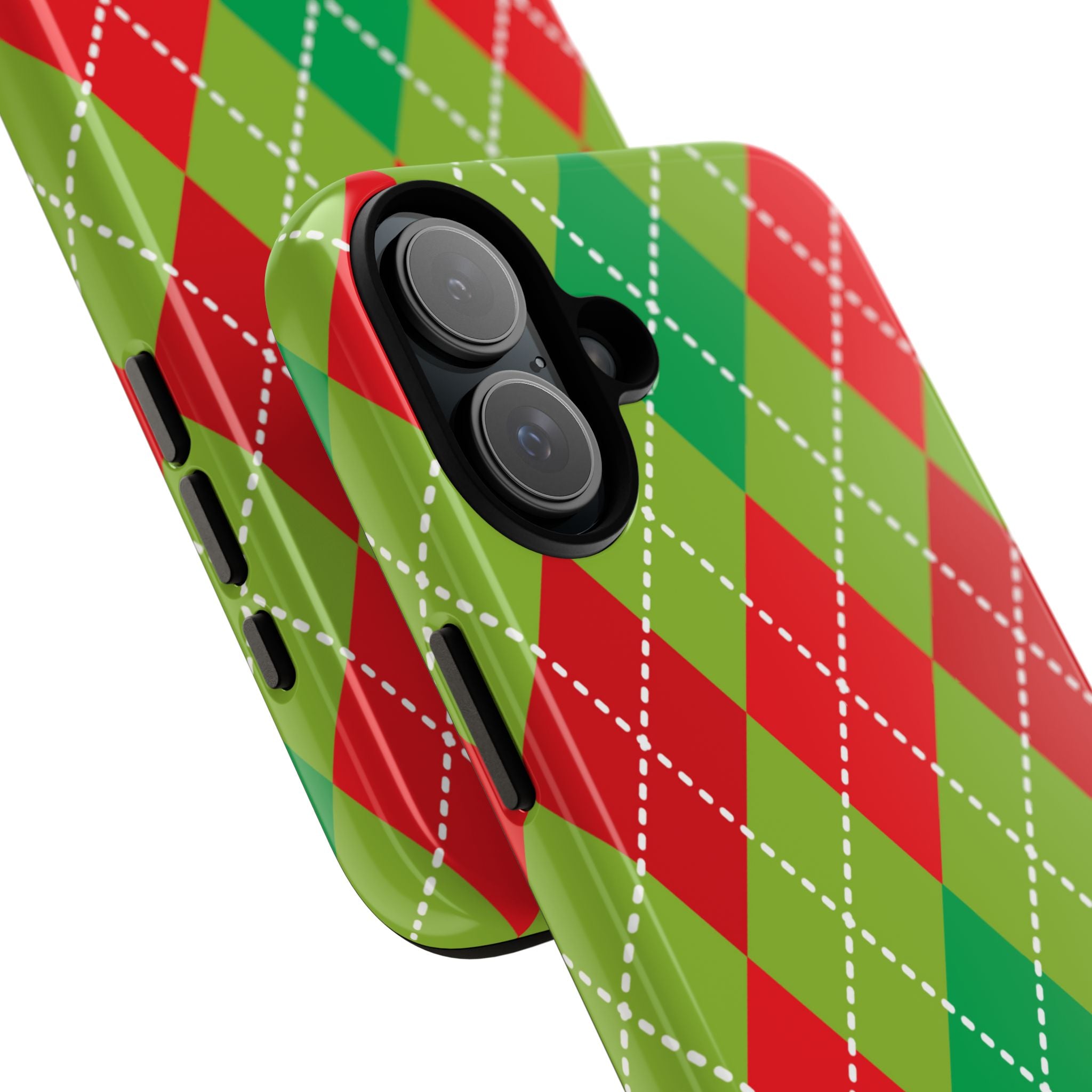 Diamond Shapes Dance - iPhone Case
