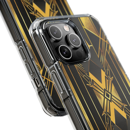 Golden Deco Symphony iPhone 14 - Impact Clear+