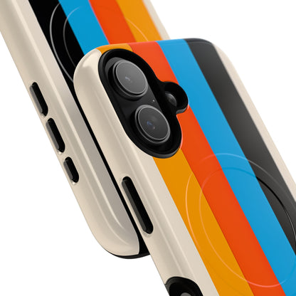 Vivid Stripe Harmony iPhone 17 Case - Tough+