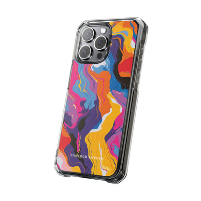 Vortex Colorwave iPhone 15 - Clear Impact Phone Case