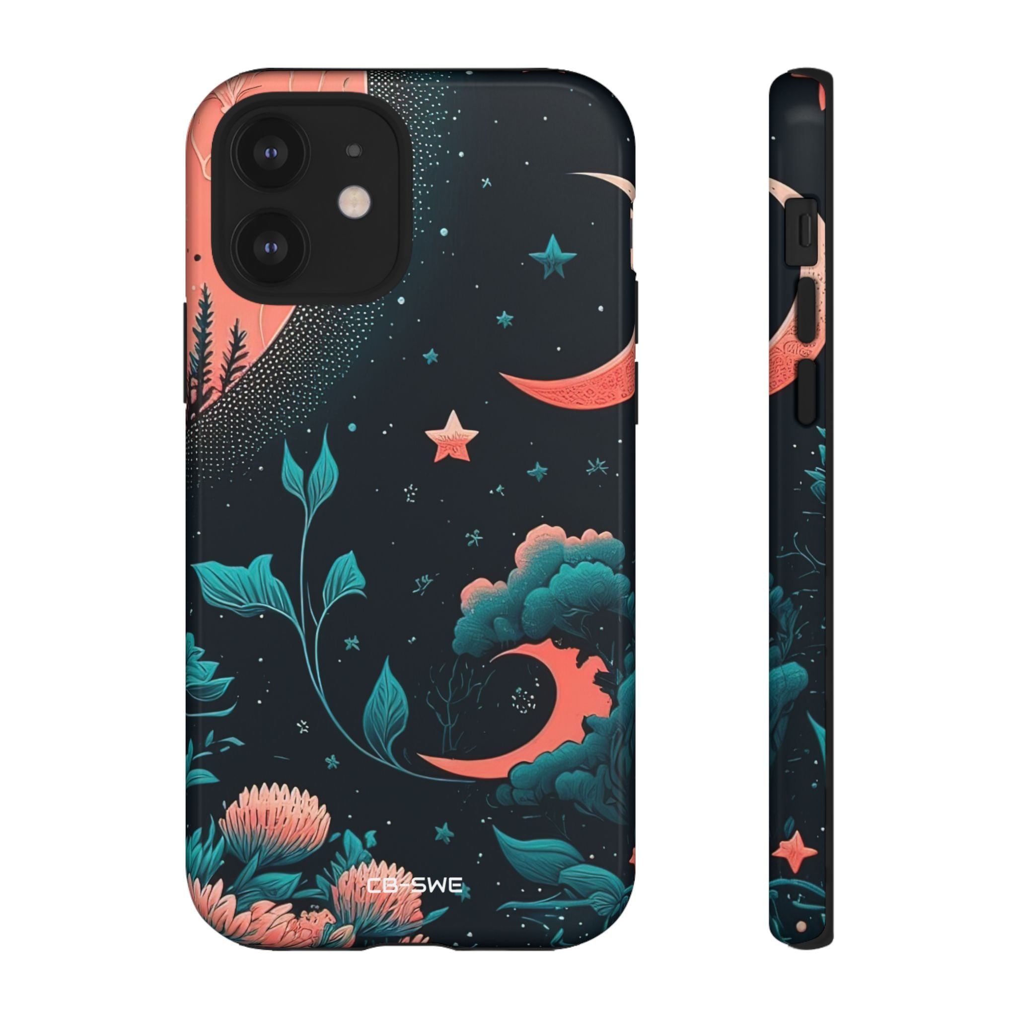 Cosmic Floral Dreams - iPhone Case
